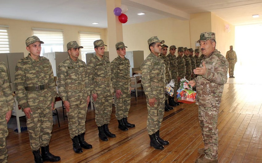 General Ənvər Əfəndiyev hərbçilərə tapşırıq verdi - FOTO