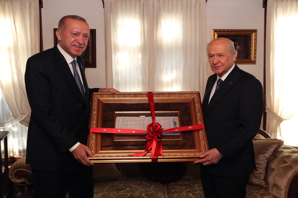 Ərdoğan Baxçalı ilə GÖRÜŞDÜ
