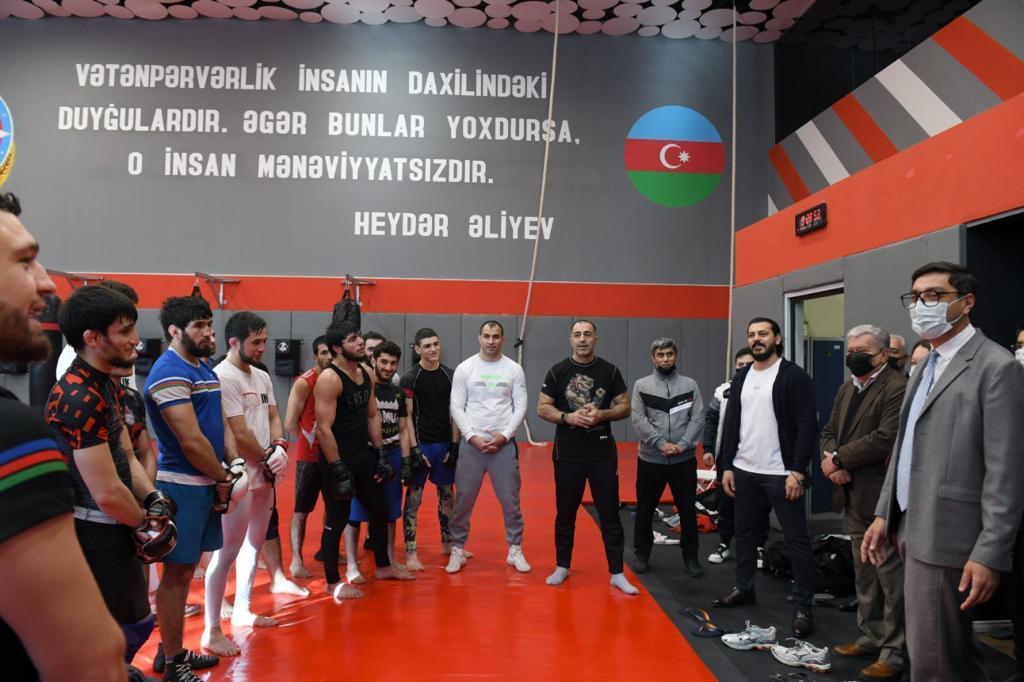 Gənclər və idman naziri Zabit Səmədovla görüşdü