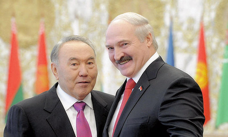 Lukaşenko və Nazarbayev arasında telefon DANIŞIĞI