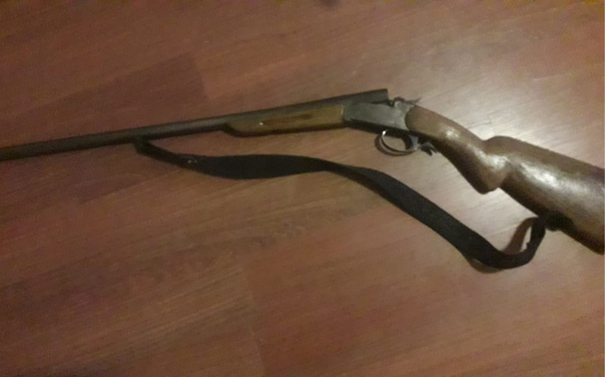 İsmayıllıda qanunsuz ov tüfəngi götürüldü