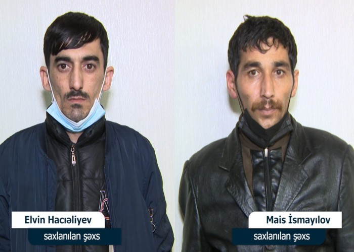 “Kalaşnikov” və narkotik satan şəxslər tutuldu