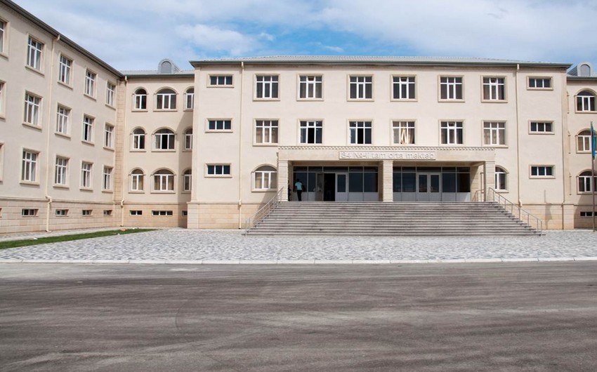 Yanğın baş verən məktəbdə tədris bərpa olundu