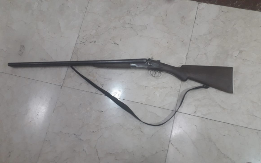İsmayıllıda qanunsuz silah götürüldü