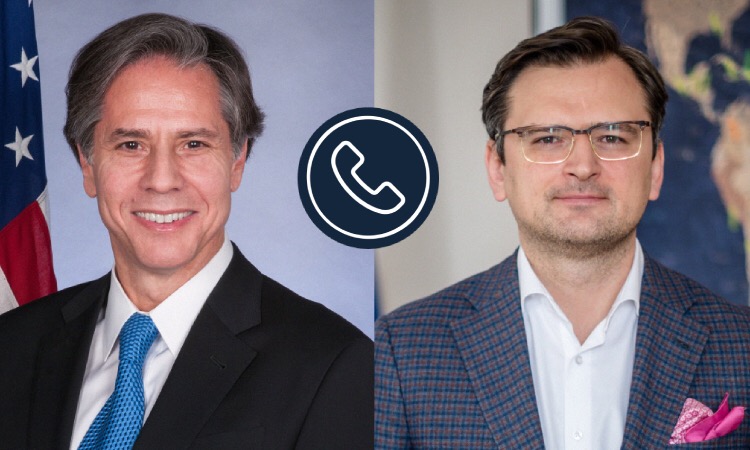 Ukrayna XİN başçısı və Blinken arasında telefon danışığı