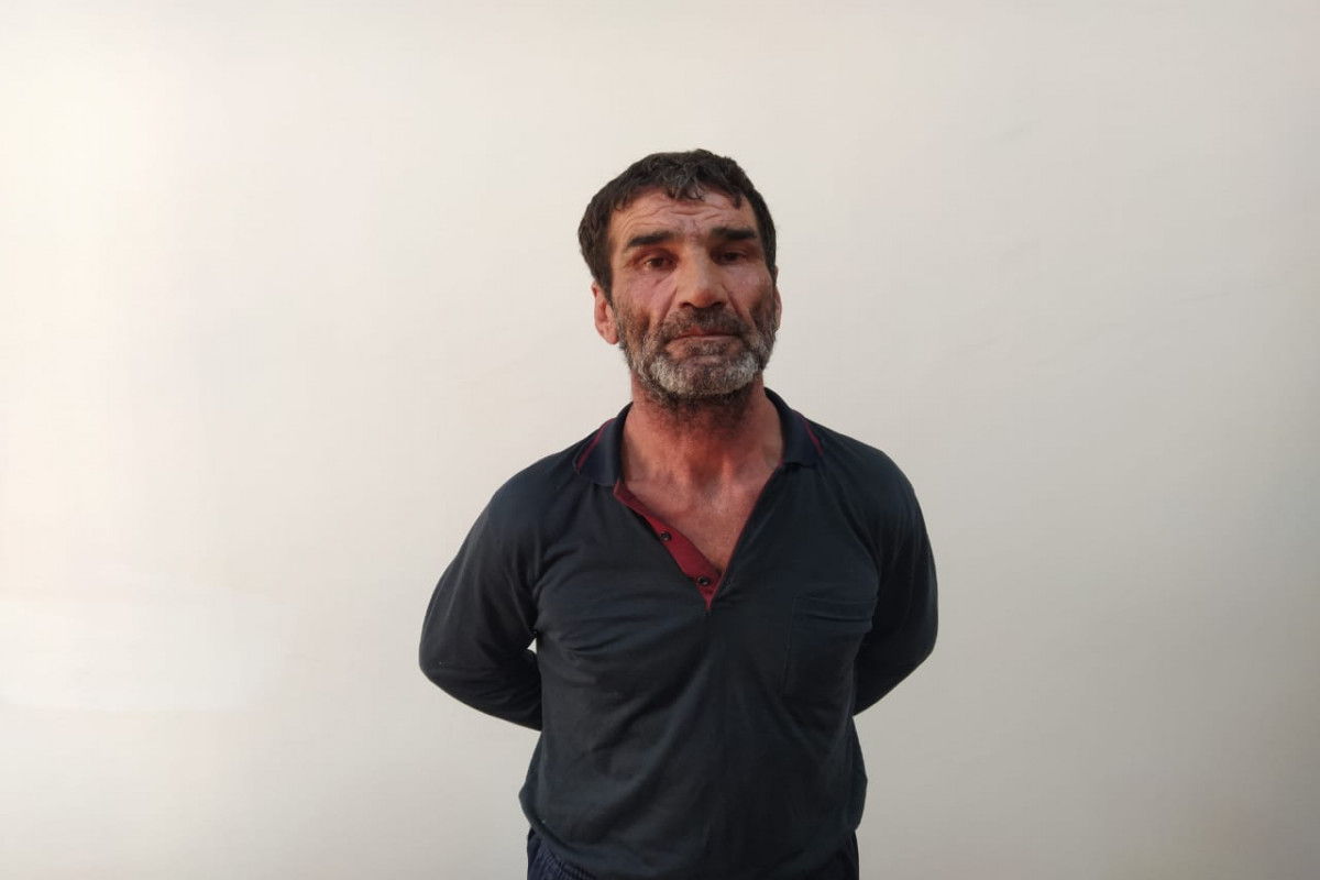 Meşədə basdırdığı avtomatı götürərkən tutuldu - FOTO
