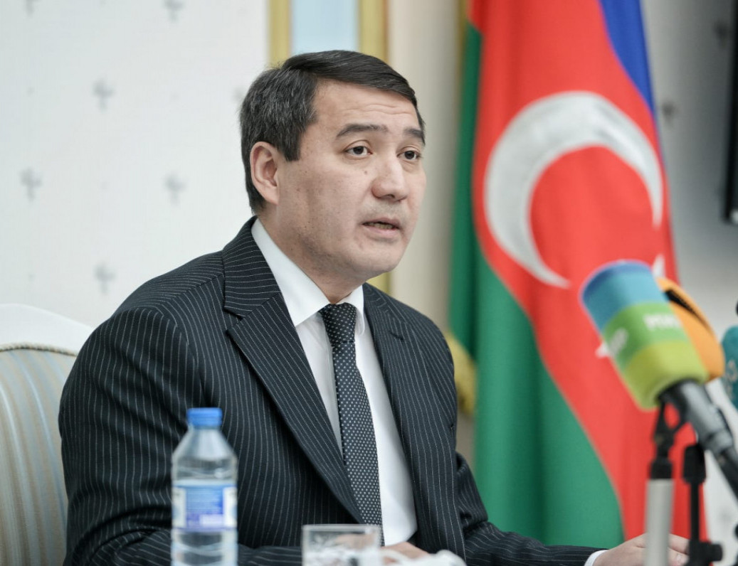 Qazaxıstan səfirindən Azərbaycana TƏŞƏKKÜR