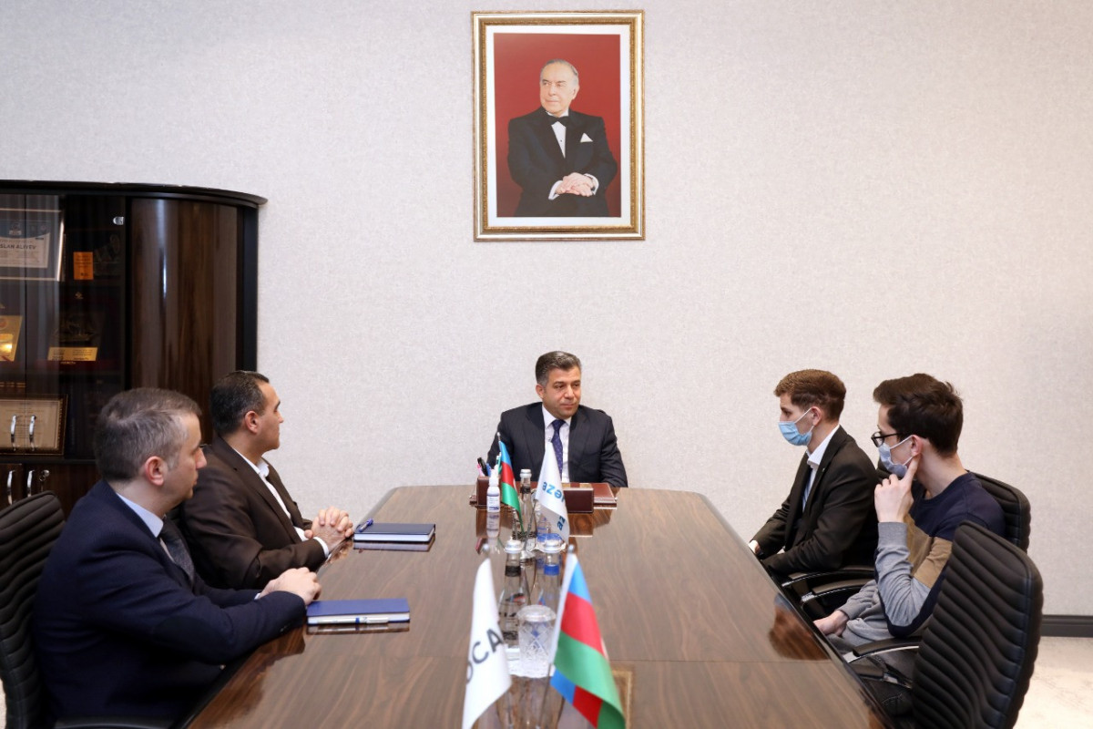 “Azəriqaz” rəhbəri magistrantları qəbul edib - FOTO