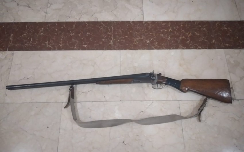 İsmayıllı sakinindən odlu silah götürüldü