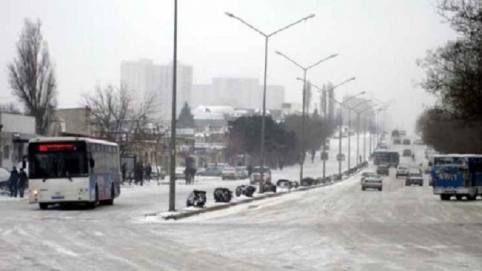 Şaxta olacaq, yollar buz bağlayacaq - XƏBƏRDARLIQ