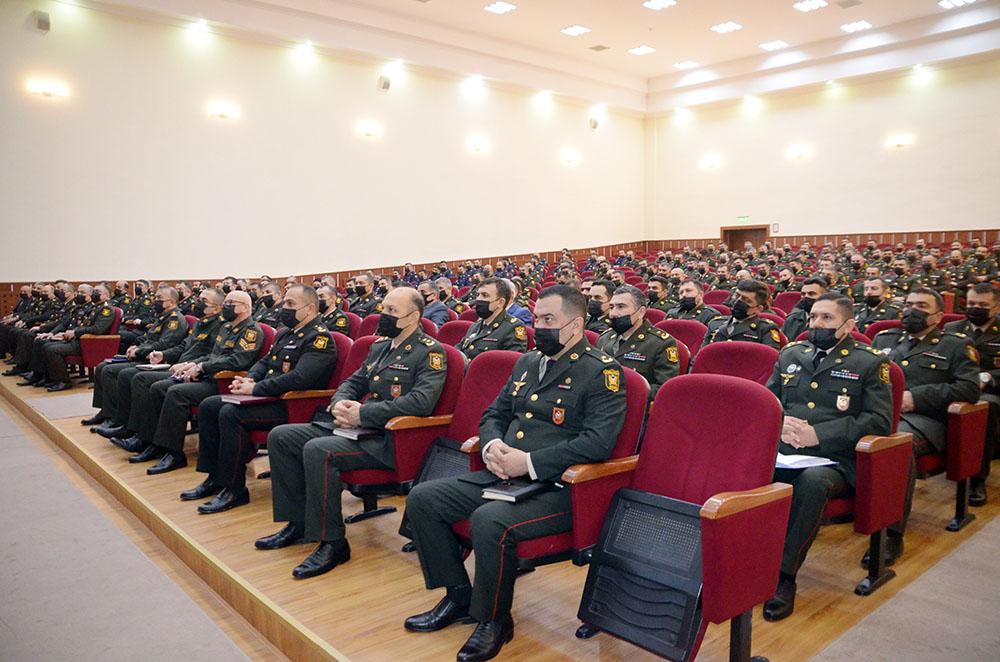 Ordunun kadr işləri üzrə heyətinin toplanıtısı keçirilib - FOTO