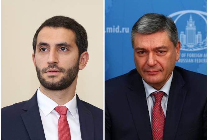Lavrovun müavini Rubinyanla görüşdü