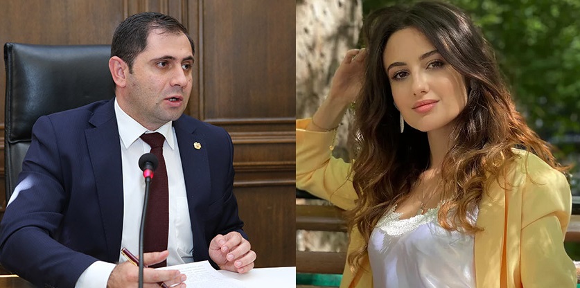 Ermənistanın subay müdafiə naziri bu qızla evlənir - FOTO