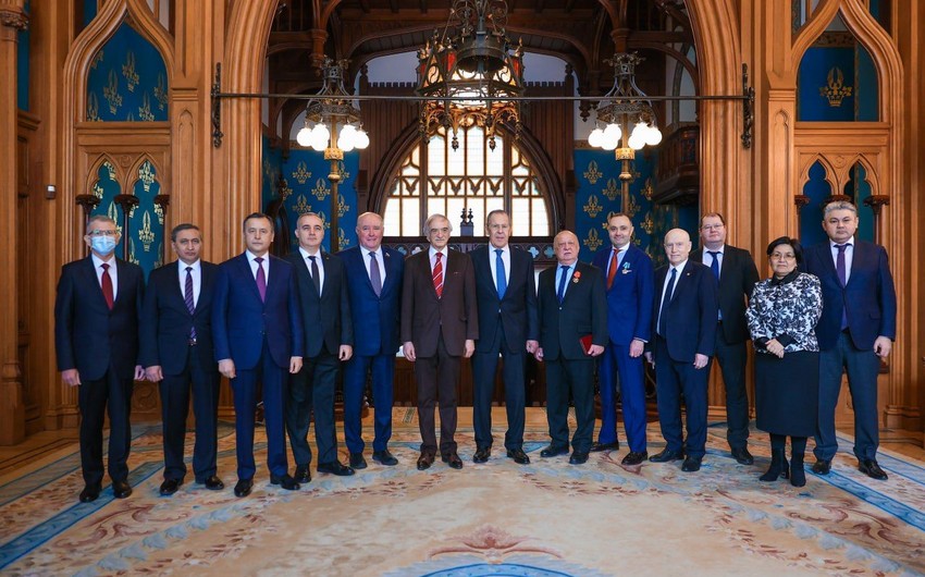 Lavrov MDB ölkələrinin səfirləri ilə görüşdü