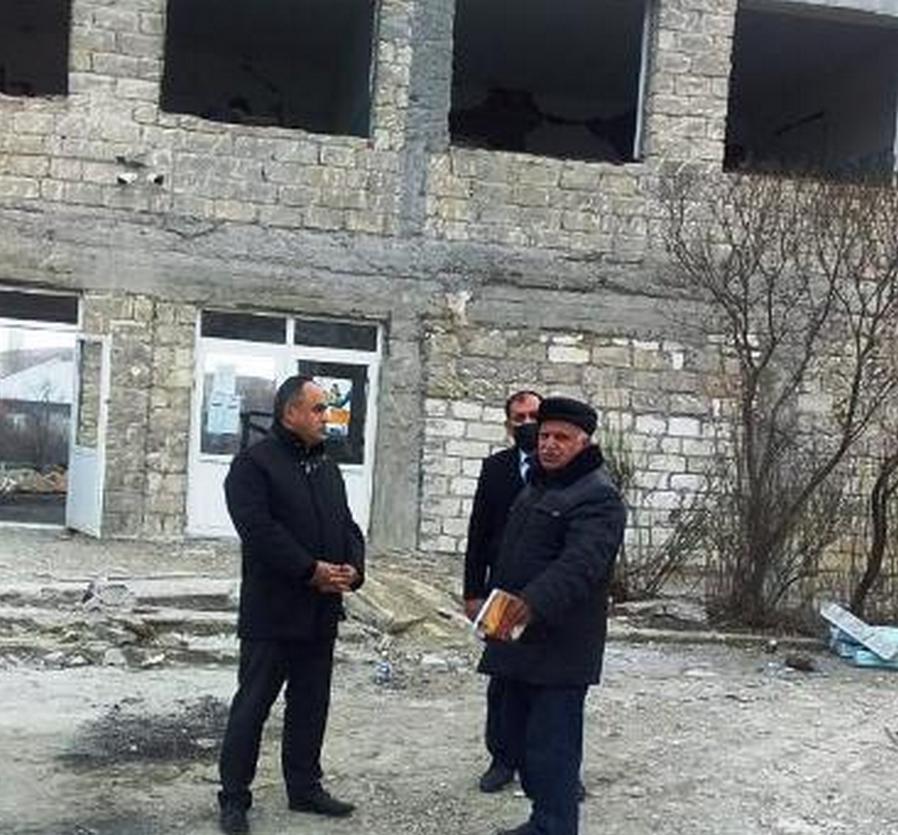 Qaraçinarda məktəb binası əsaslı təmir olunur