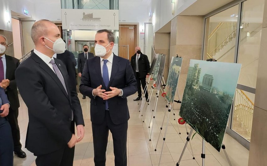 Vyanada 20 yanvar faciəsinə həsr olunmuş tədbir - FOTOLAR