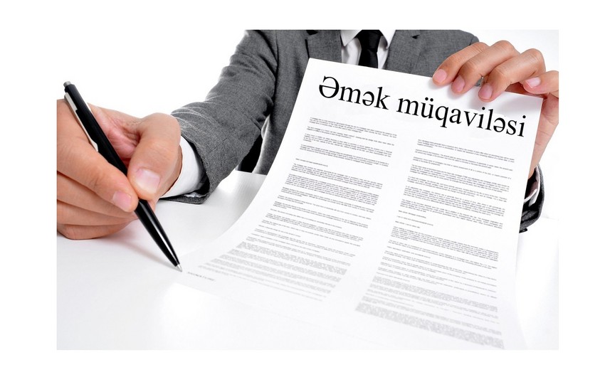 Əmək müqavilələrinin sayı artıb