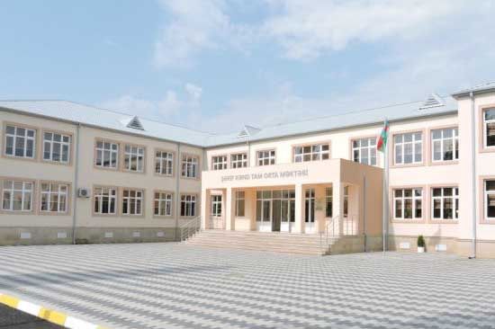 Yeni məktəb binaları istifadəyə verildi
