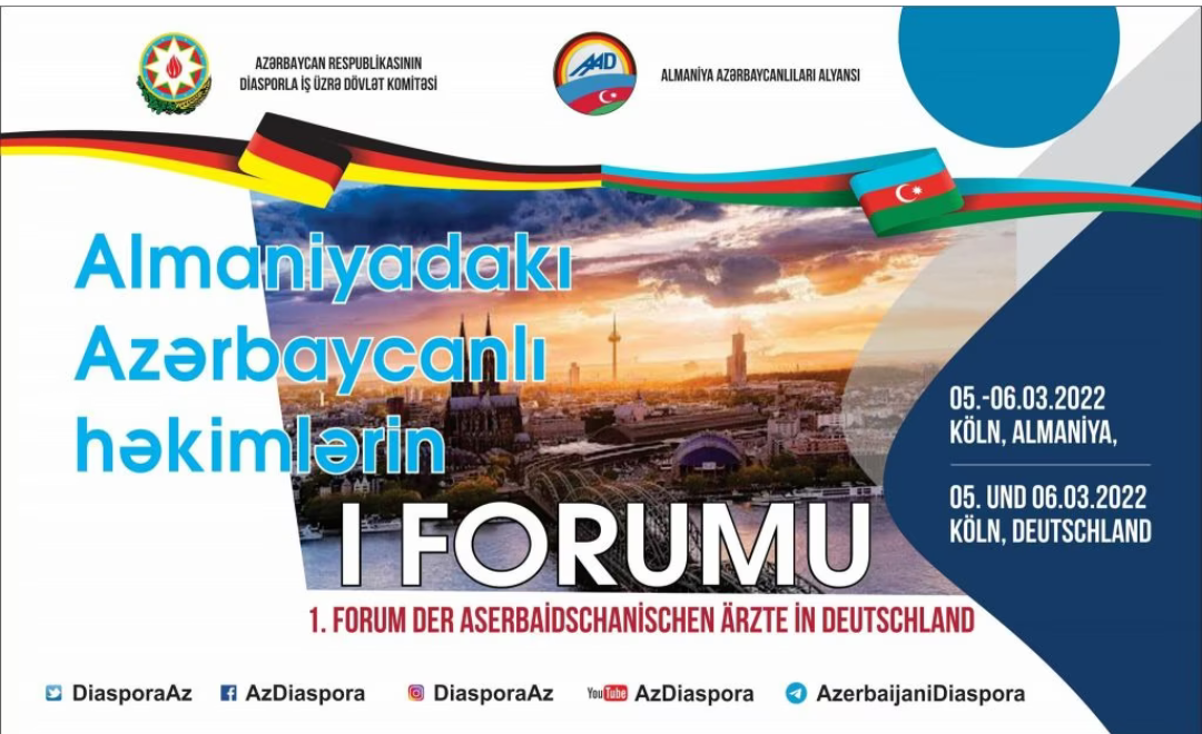 Almaniyada azərbaycanlı həkimlərin forumu keçiriləcək
