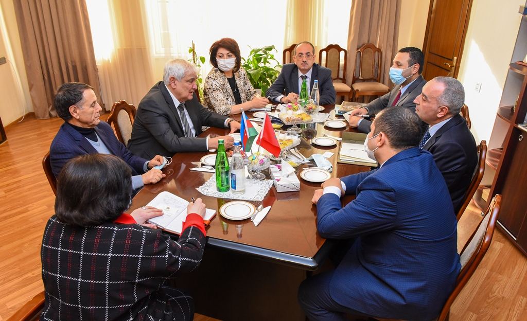 Rektor Mərakeş səfiri ilə görüşüb - FOTO