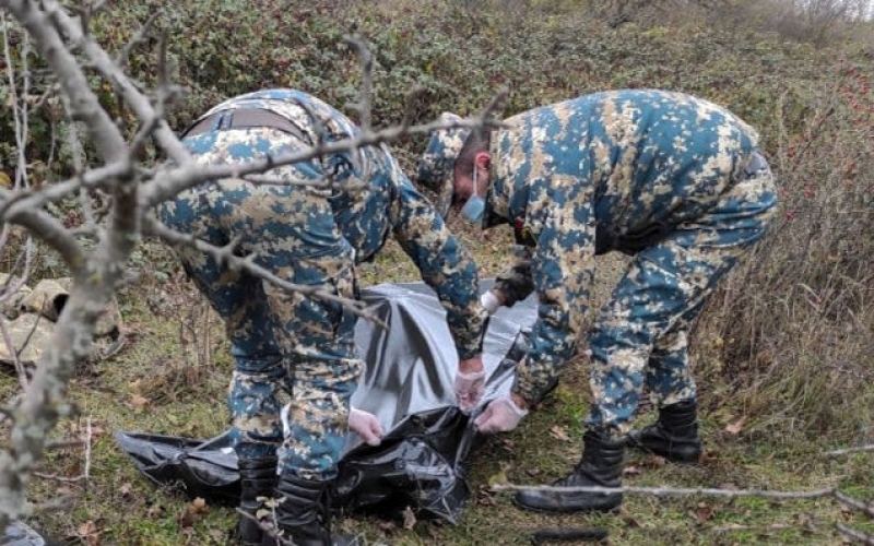 Cəbrayılda daha bir erməni hərbçinin meyiti tapıldı