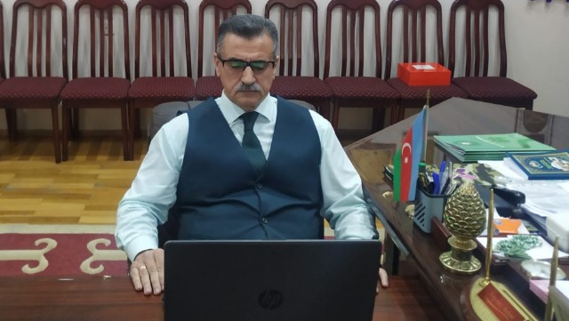 Novruz Aslanov videoformatda qəbulu - FOTOLAR