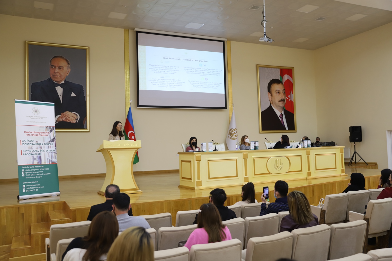 Təhsil Nazirliyi GDU-da görüş keçirib - FOTO