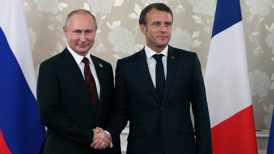 Putinlə Makron arasında vacib MÜZAKİRƏ