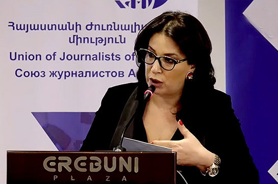 Ermənistan Jurnalistlər Birliyinə qadın sədr seçildi 