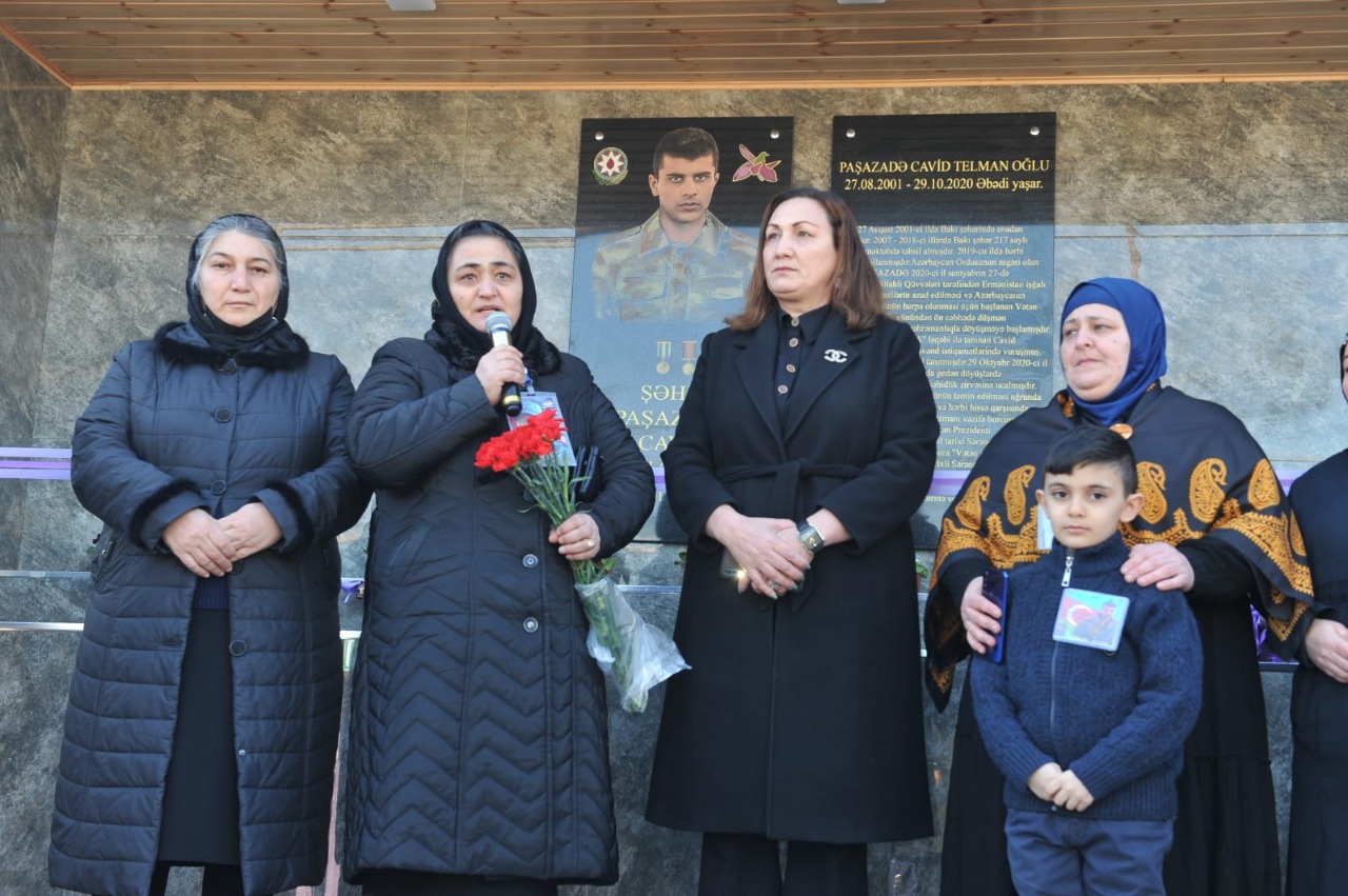 Şəhid Cavid Paşazadənin adına bulaq açıldı - FOTOLAR