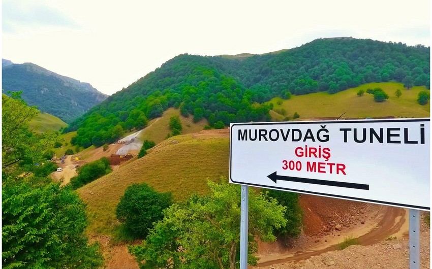 Prezident Murovdağ tunelinin tikintisindən DANIŞDI