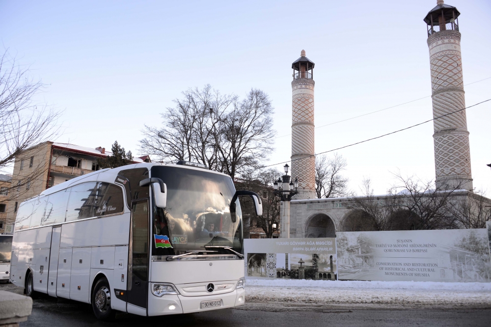 Bakıdan Şuşaya avtobus reyslərinin sayı 2 dəfə artırıldı