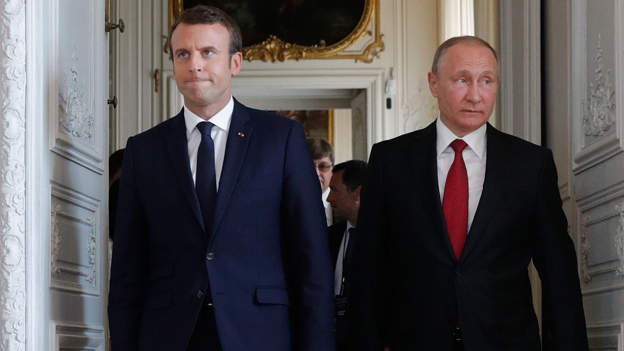 Makronla Putin görüşəcək