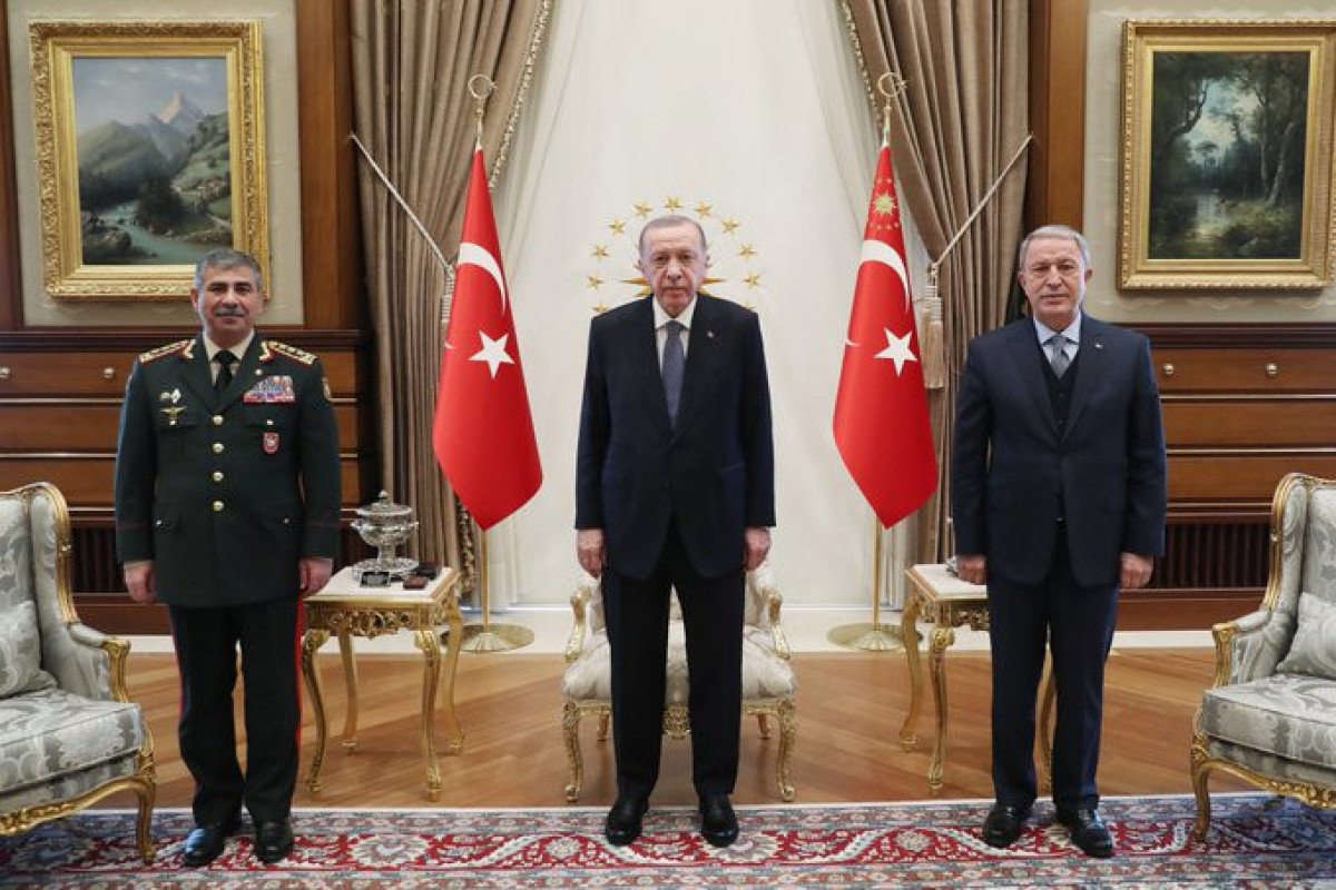 Ərdoğan Zakir Həsənovu qəbul etdi