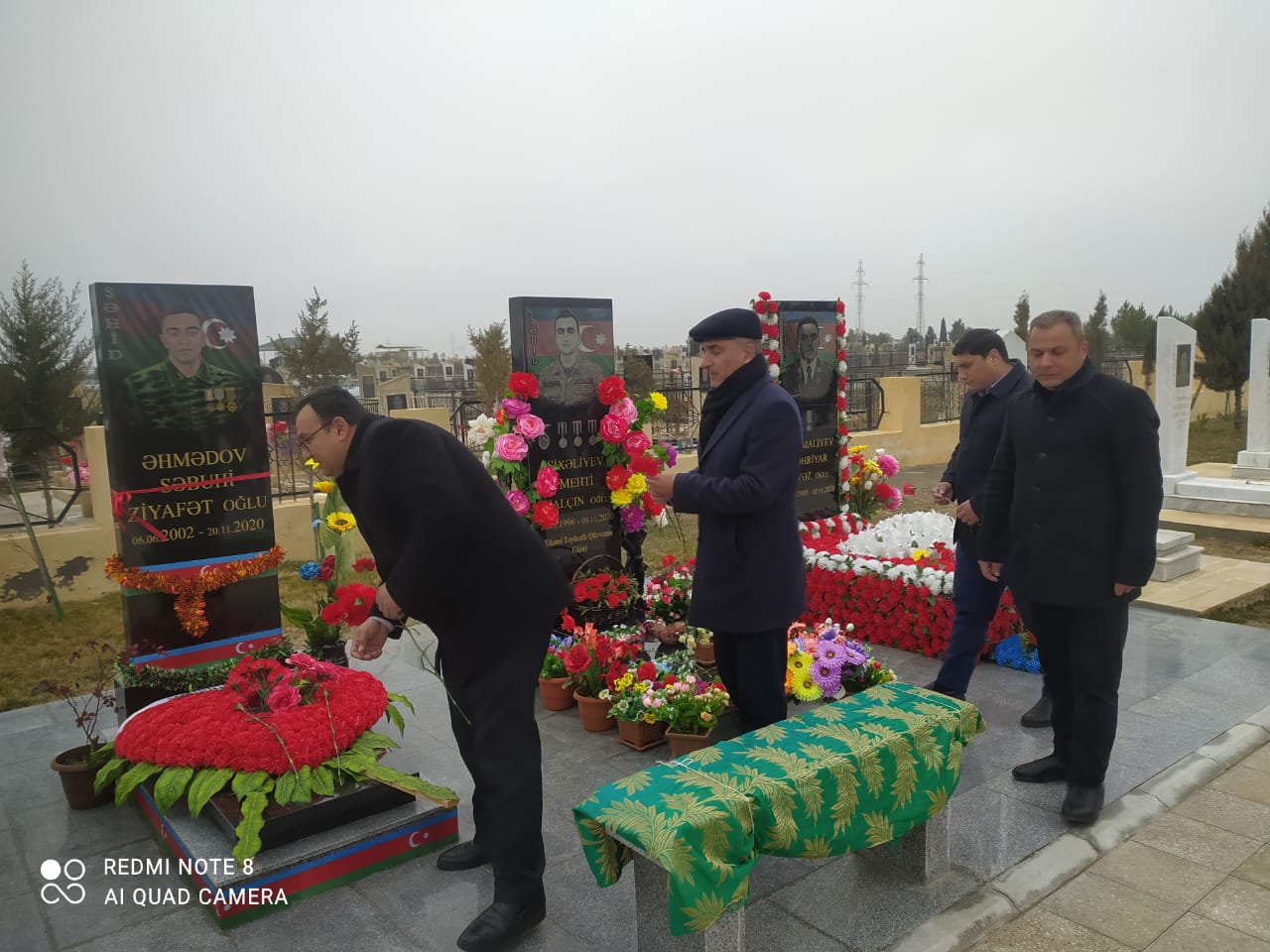 Hacıqabulda gənclər Şəhidlər xiyabanını ziyarət ediblər