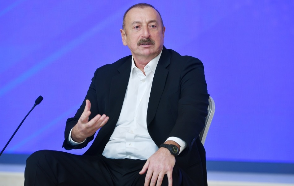 İlham Əliyev müharibədə iştirak etmiş gənclərə səsləndi