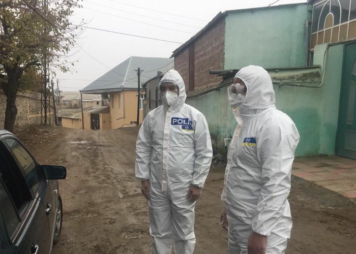 Koronavirus xəstəsi küçədə saxlanıldı
