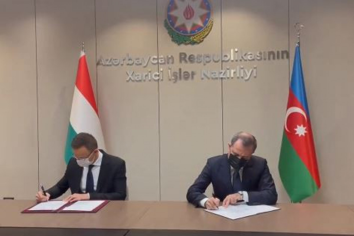 Azərbaycan və Macarıstan arasında memorandum imzalandı