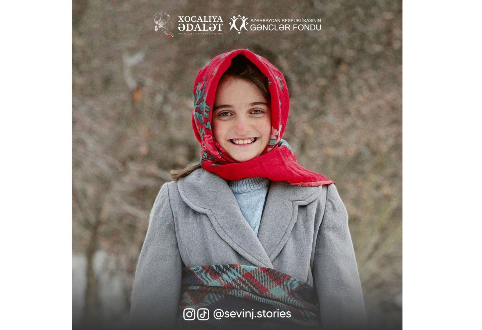 Xocalı faciəsi 9 yaşlı Sevincin instagram səhifəsində