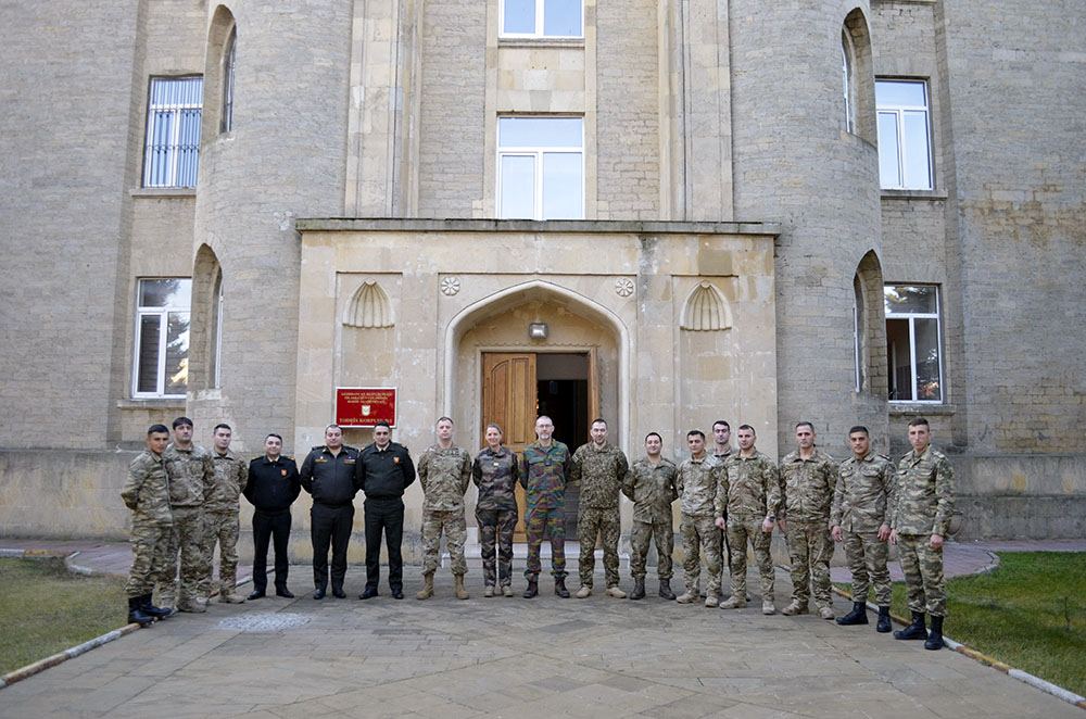 Bakıda NATO-nun təlimi keçirilir - FOTO