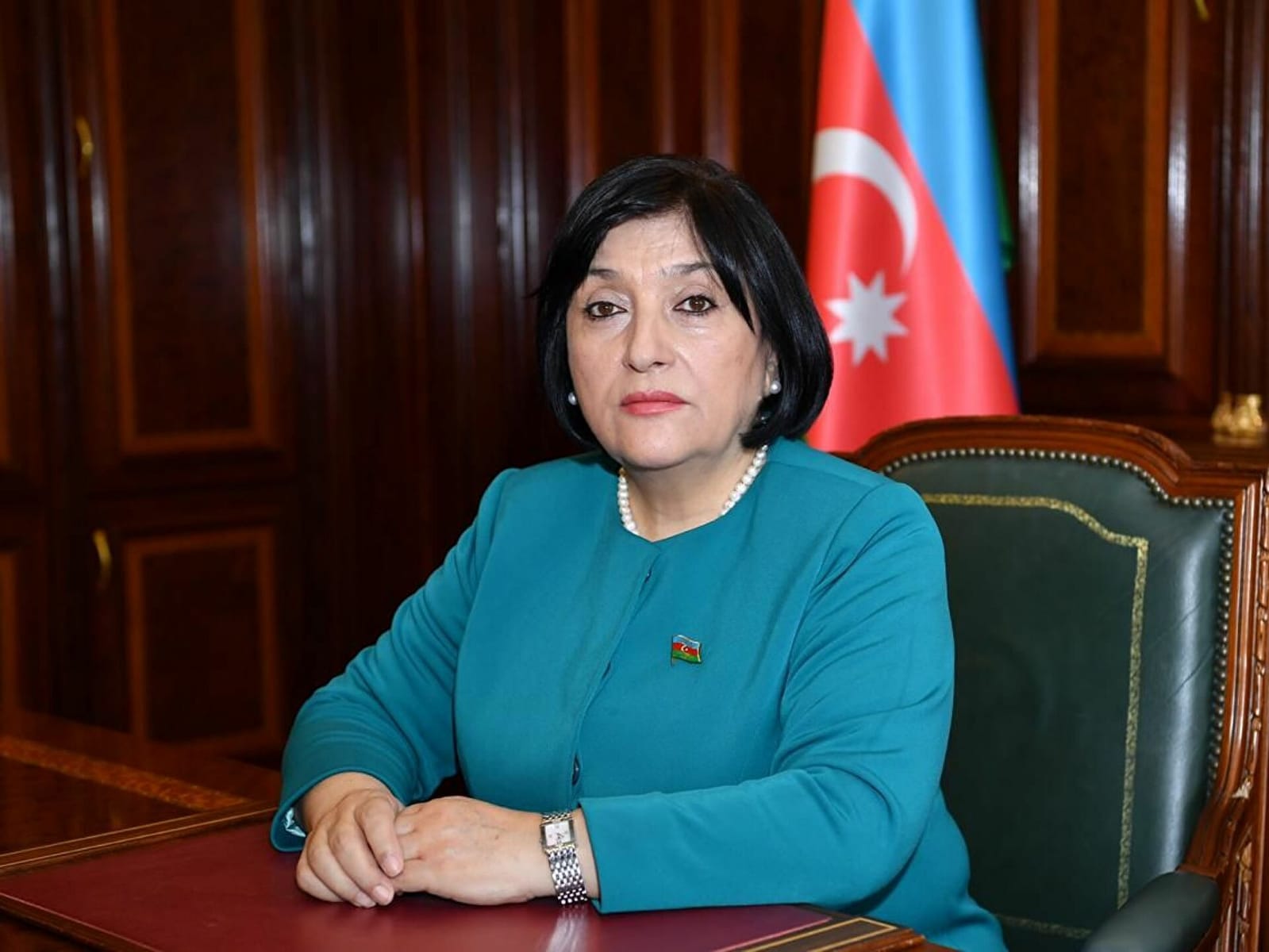 Çindən Sahibə Qafarovaya TƏŞƏKKÜR