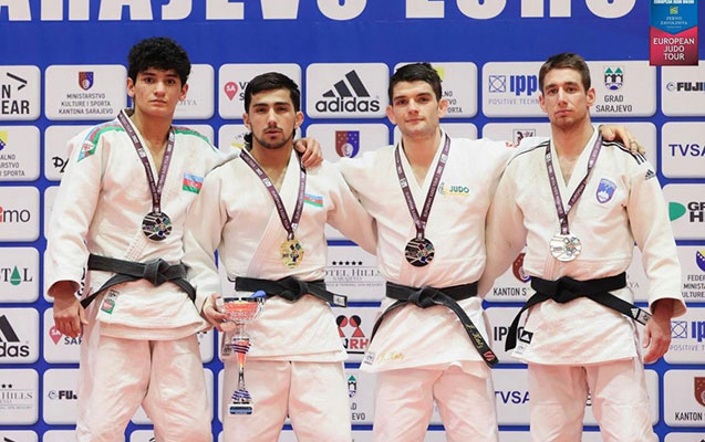 Cüdoçularımız Avropa turnirində medallar qazandılar