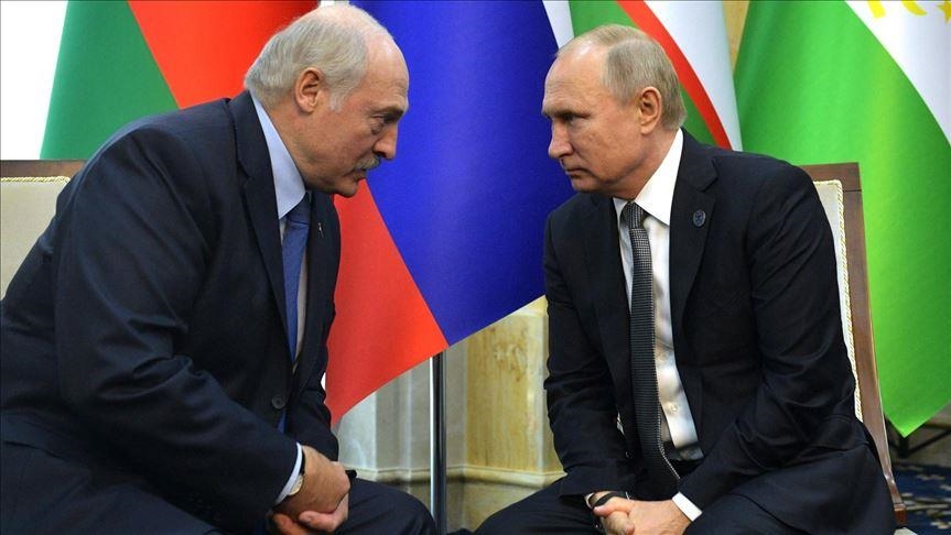 Lukaşenko və Putin arasında Ukrayna müzakirəsi