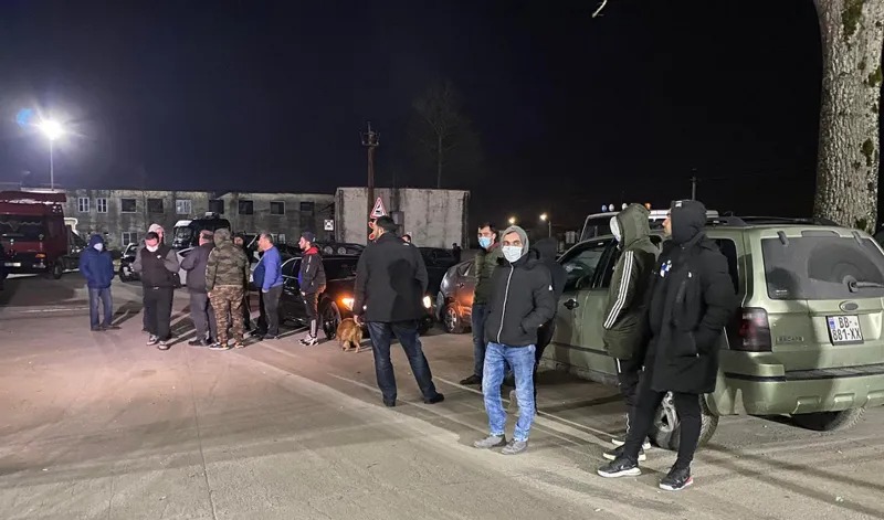 Evakuator sürücülərinin etiraz aksiyası