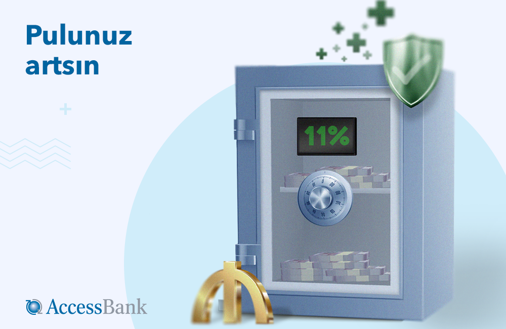 AccessBank-dan illik 11%-dək qazandıran depozit