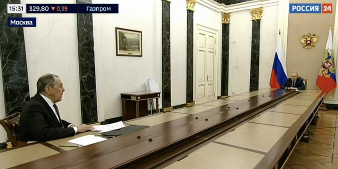 Putin Lavrovu da uzun masada qəbul etdi