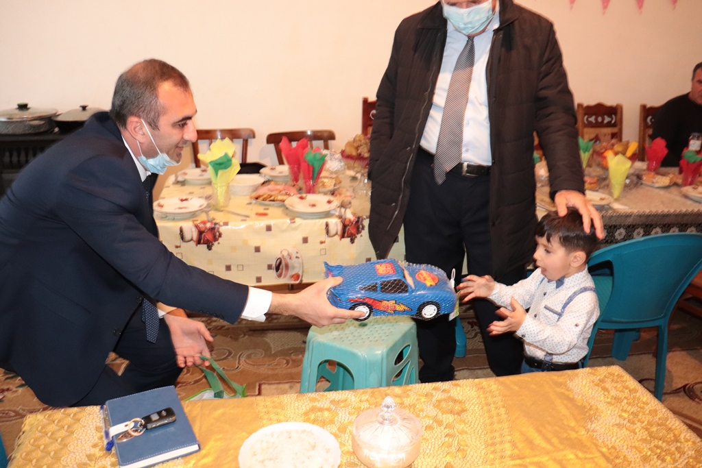 Qazinin övladının 1 yaşı qeyd olunub