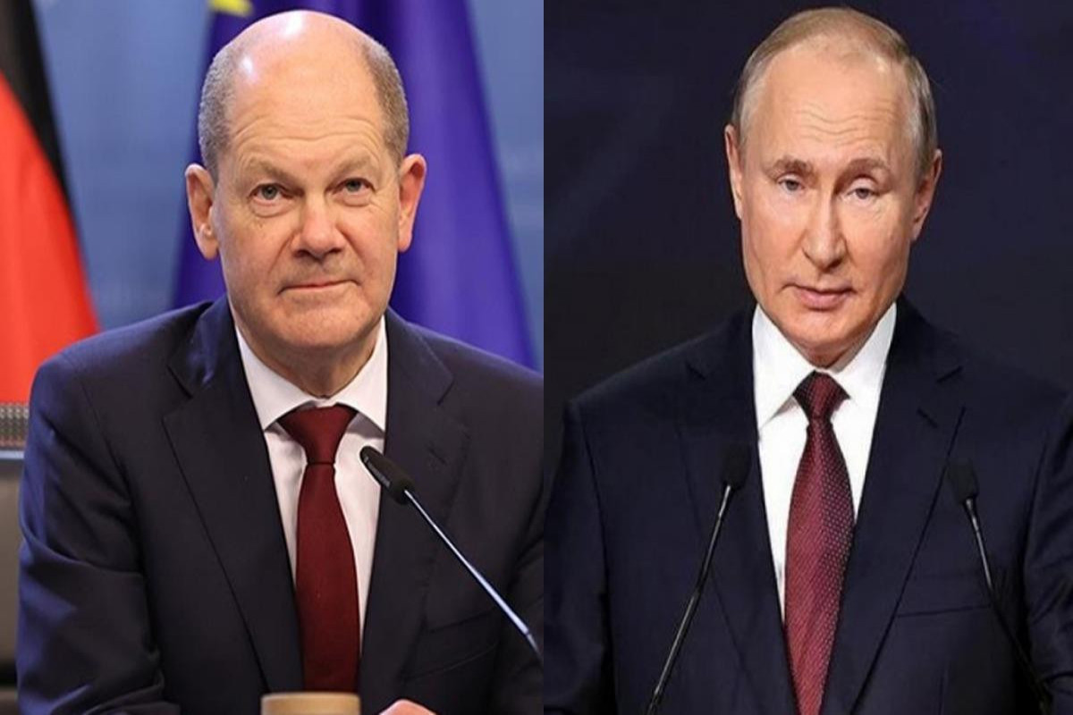Putinlə Şolts arasında SÖZ DUELİ