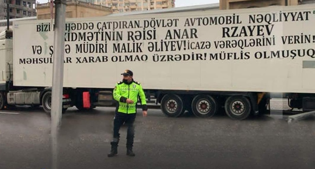 Sürücülərin aksiyası barədə rəsmi açıqlama VERİLDİ