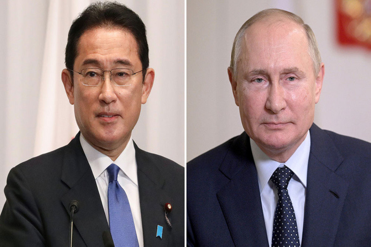 Yaponiya lideri Putinlə Ukraynanı müzakirə etdi